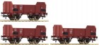 67145 Roco Set of 3 gondola cars